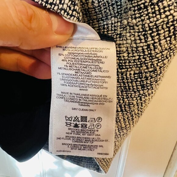 Brooks Brothers Tweed Pencil Dress Size 8 - Picture 8 of 13